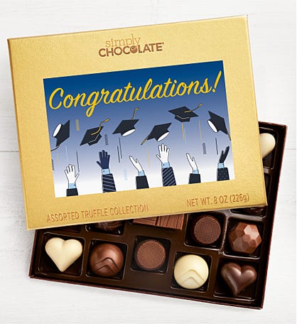 Congratulations Grad 19pc Chocolate Box